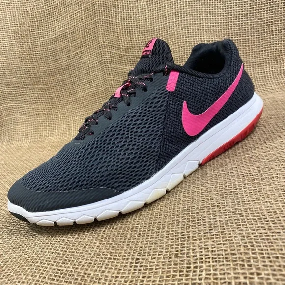 Nike Shoes Nike Flex Running Shoe Experience Rn 5 Pink Black White Womens Size 1 Poshmark